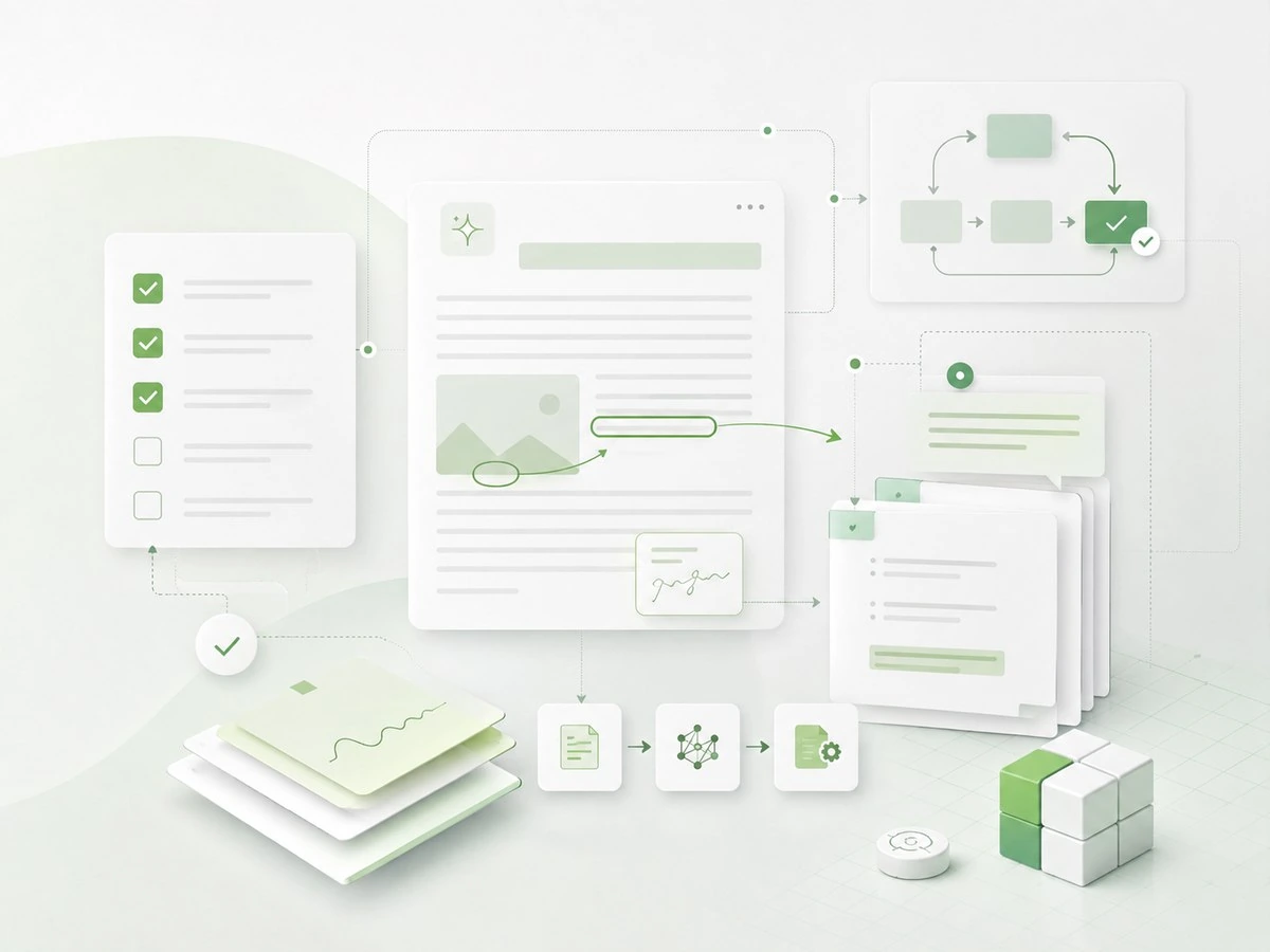 Books and digital workflow elements